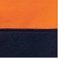 Orange/Navy 