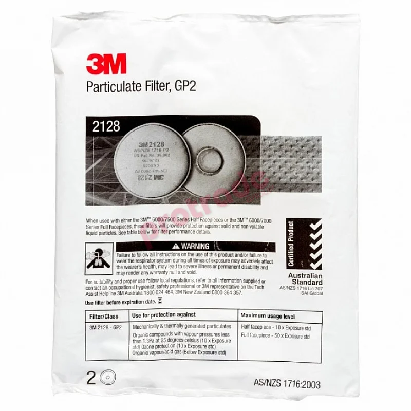 3M Particulate Filter 2128, P2