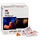 3M Uncorded Earplugs , Poly Bag 1000 Pairs/Case -1100 in [colour] - Front View