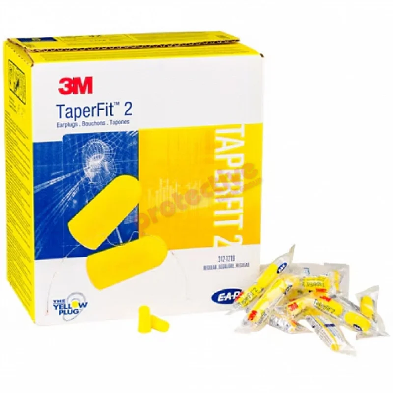 3M E-A-R TaperFit 2 Earplugs 312-1219, Uncorded Class 5