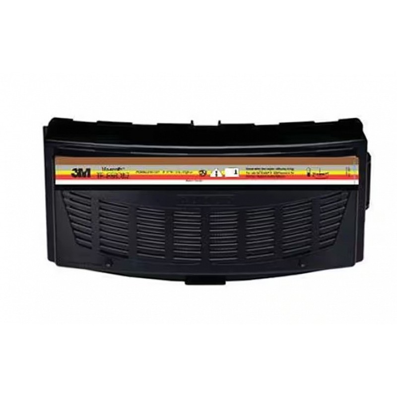 3M Versaflo Filter, A1B1E1HgP3 TR-6580ANZ in Black- Front View