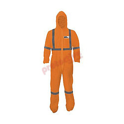 Provek Type 5/6 Reflective Taped Disposable Coveralls