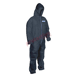 COMBAT Disposable Navy Polypropylene Coverall - Carton 50 COMBAT Disposable Navy Polypropylene Coverall - Carton 50