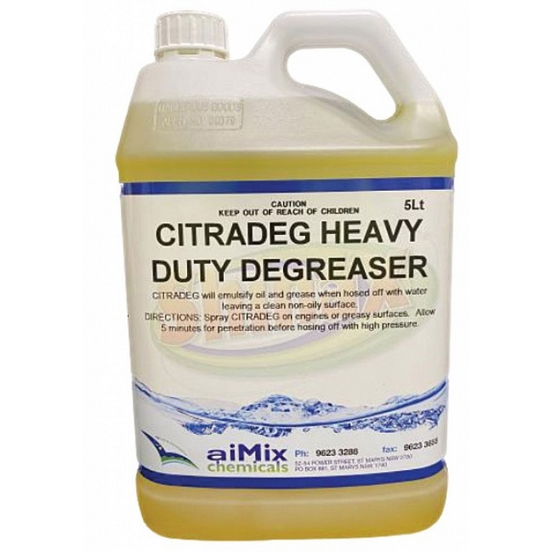 Citradeg Heavy Duty Degreaser Cleaning Liquids
