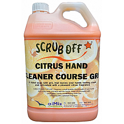 Scrub Off Citrus Hand Cleaner With Grit
