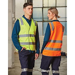 SW43 Safety Vest with Reflective Tapes