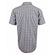 Men’s Gingham Check Short Sleeve Shirt M7300S