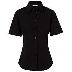 Women's Cotton/Poly Stretch Sleeve Shirt M8020s