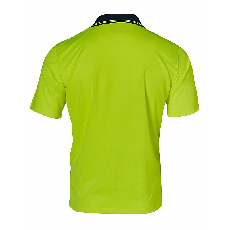 HI Visibility Short Sleeve CoolDry Micro-Mesh Safety Polo