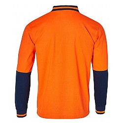 Long Sleeve Safety Polo Sw11