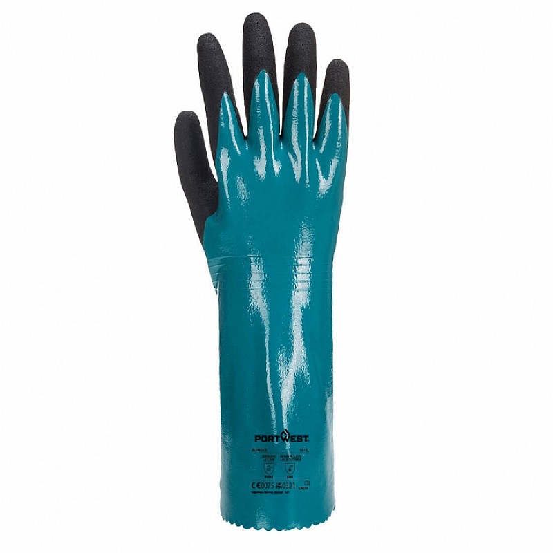 Portwest Sandy Grip Lite Gauntlet Gloves - AP60 in [colour] - Front View