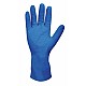 Heavy Duty Nitrile Diamond Grip Blue Long Cuff 300mm Glove