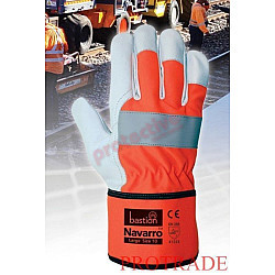 Navarro High Viz Premium Leather Rigger Gloves