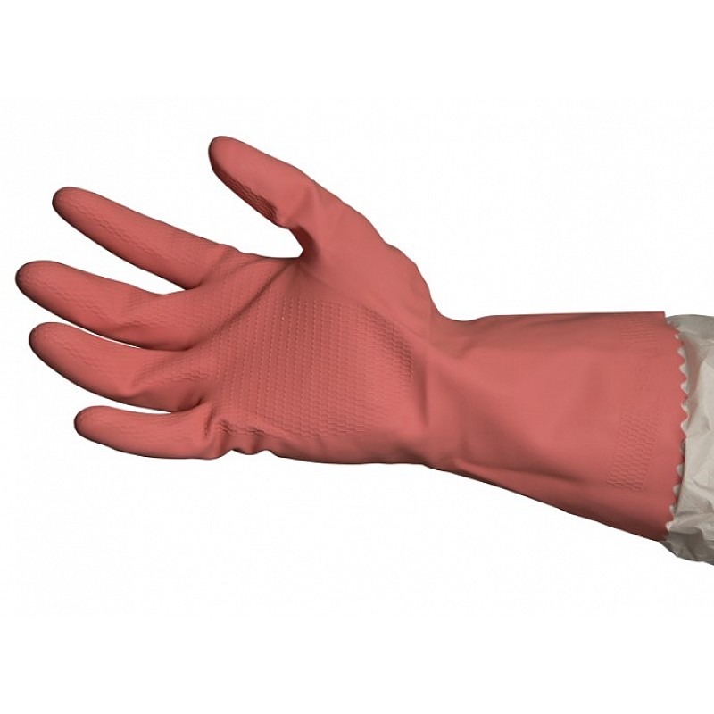 Silverlined Rubber Gloves in Pink and Blue Colours, Providing Reliable Hand Protection and Enhanced Grip