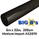 Builders Film Black Medium Impact 6M X 33M 200um Concrete Grade