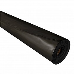 Builders Film Black Plastic 2m X 50m 200um Medium Impact