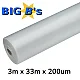 Extender Zip Wall Clear Film 3M x 33M x 200um