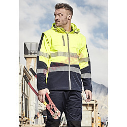 Unisex 2 In 1 Stretch Softshell Taped Jacket Zj453 Unisex 2 In 1 Stretch Softshell Taped Jacket Zj453