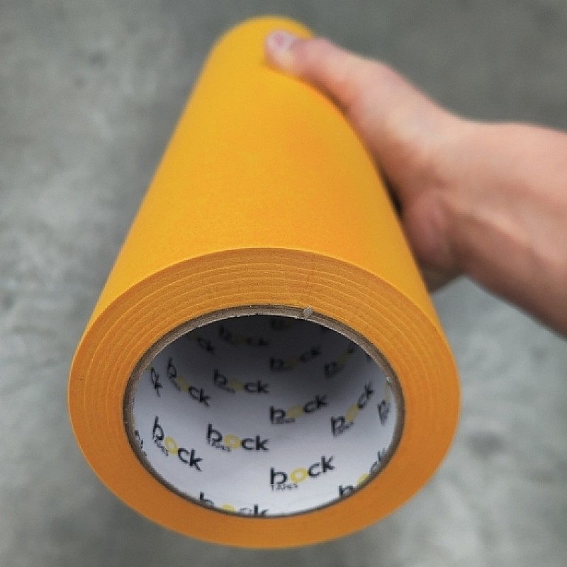 BOCK Washi Painters Tape in yellow - Front View