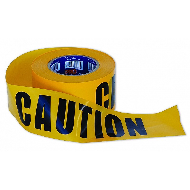 Barricade Tape Caution Black & Yellow Barricade Tapes