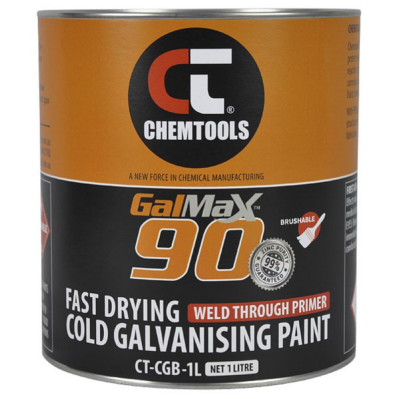 GalMax 90 Cold Galvanising Paint & Weld Through Primer - Front View