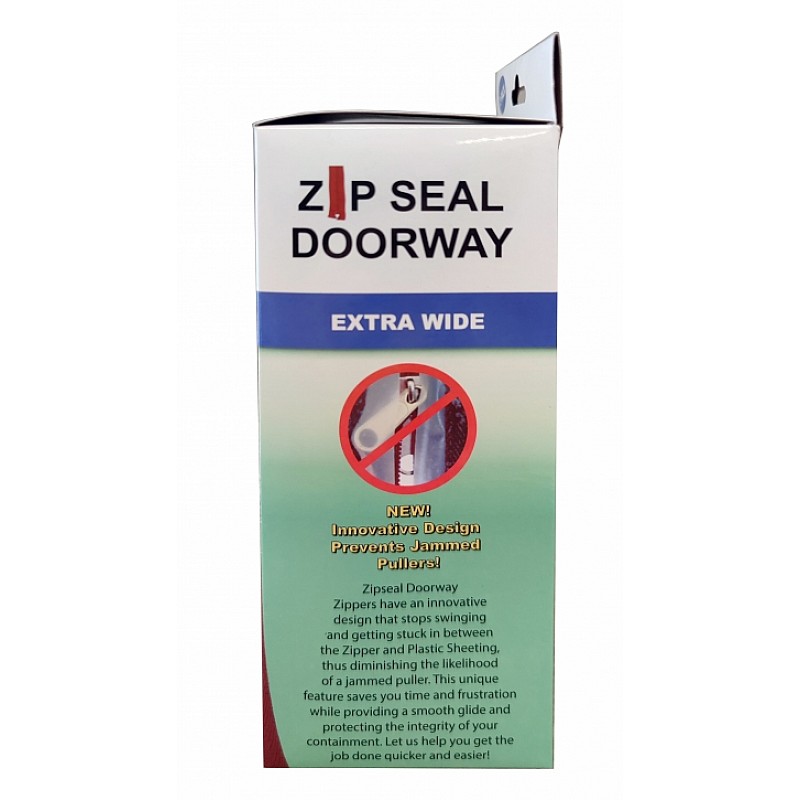 Extra Wide Extender Wall Self Adhesive Zipper Door 72mm Pack Of 2 Extender Wall