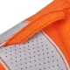 HI VIS Open Front Shirt Gusset Sleeves X-Pattern Reflective Tape