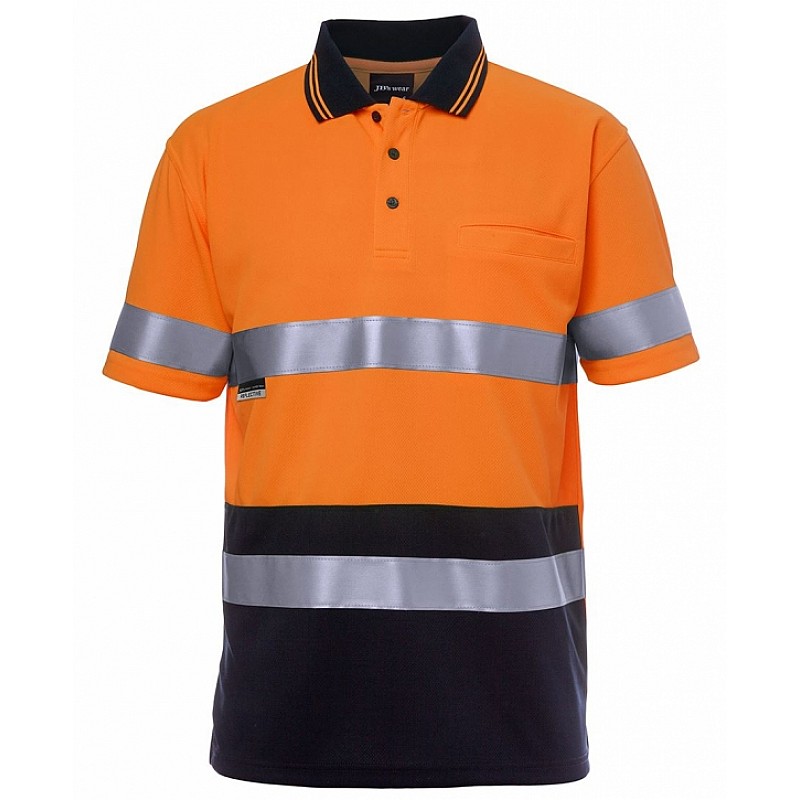 HI VIS Night Day Short Sleeve Polo
