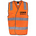 Custom Vests Marshal Velcro Hi Vis Safety Vest