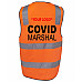 Custom Vests Marshal Velcro Hi Vis Safety Vest