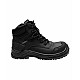 JB'S Cyborg Zip Safety Work Boot in Black or Wheat - Front View