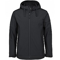 Podium Water Resistant Hooded Soft Shell Jacket