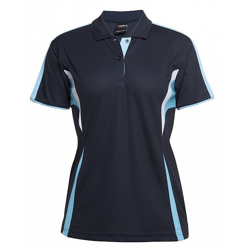 Ladies Polo Shirt Rib And Sleeve Pattern