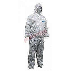 Maxisafe Koolguard White Protective Coveralls Type 5/6 CAT III Maxisafe Koolguard White Protective Coveralls Type 5/6 CAT III