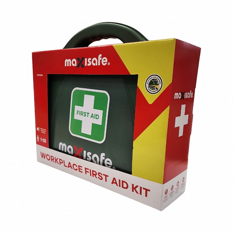 Maxisafe Work Place First Aid Kit with Hard Case FWP824H First Aid Kits