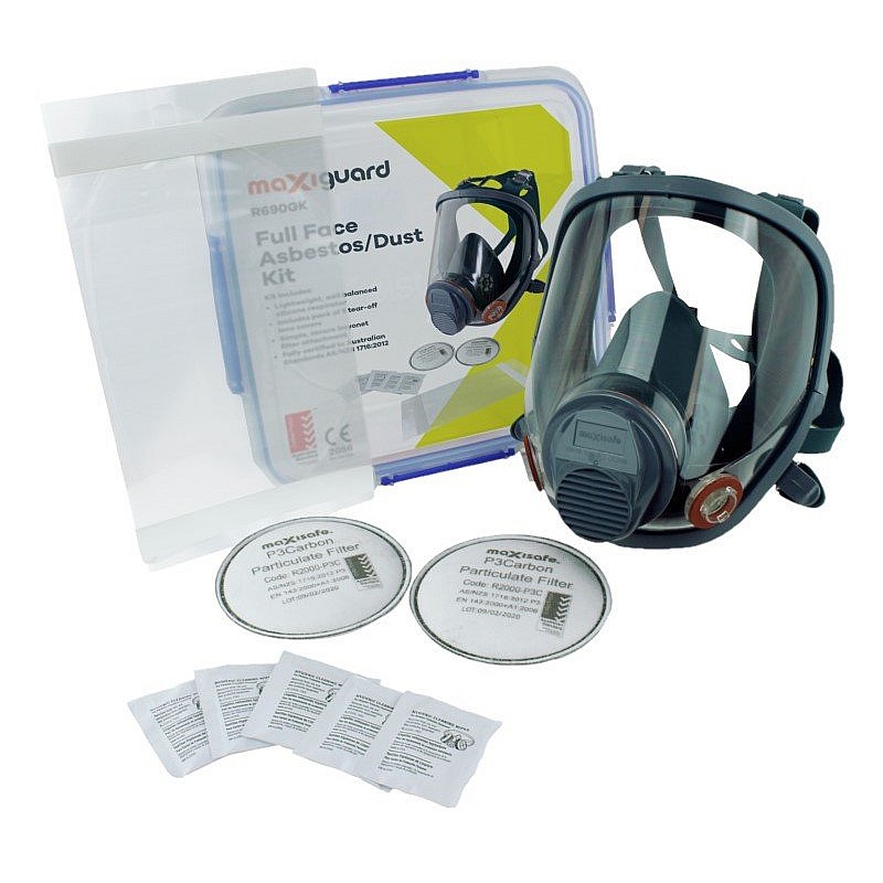 Maxiguard Full Face Respirator Asbestos Kit