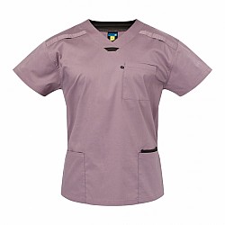 MEDI8 UNISEX STRETCH SCRUB TOP - M88025