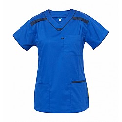 MEDI8 WOMENS STRETCH SCRUB TOP - M88026