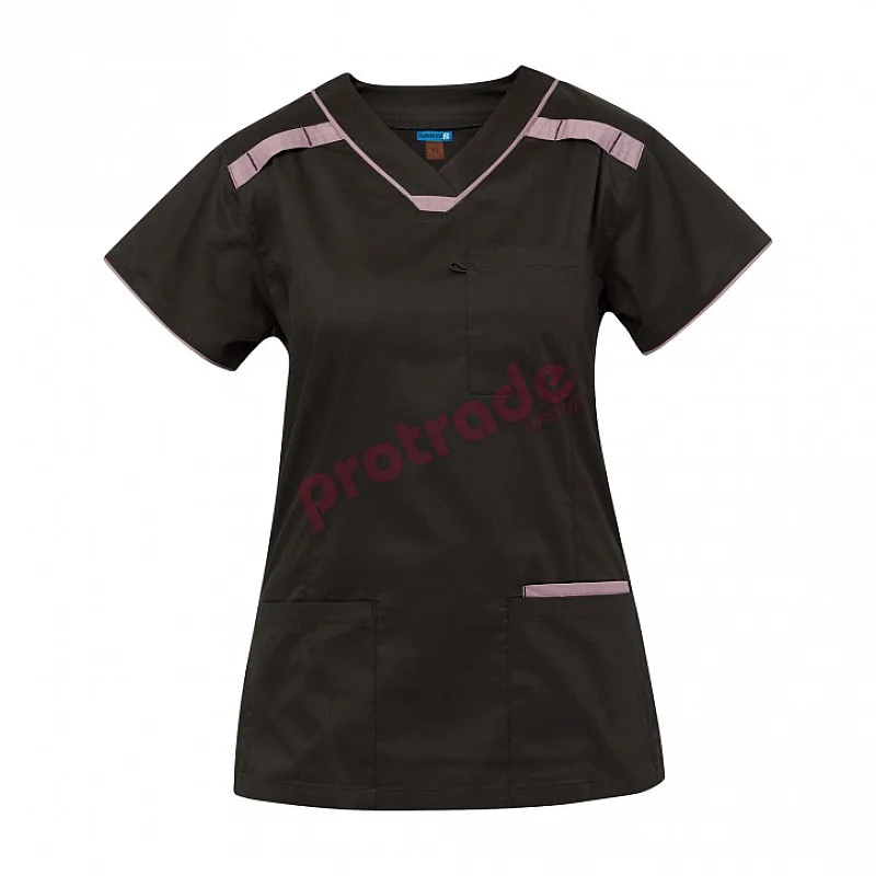 MEDI8 WOMENS STRETCH SCRUB TOP - M88026