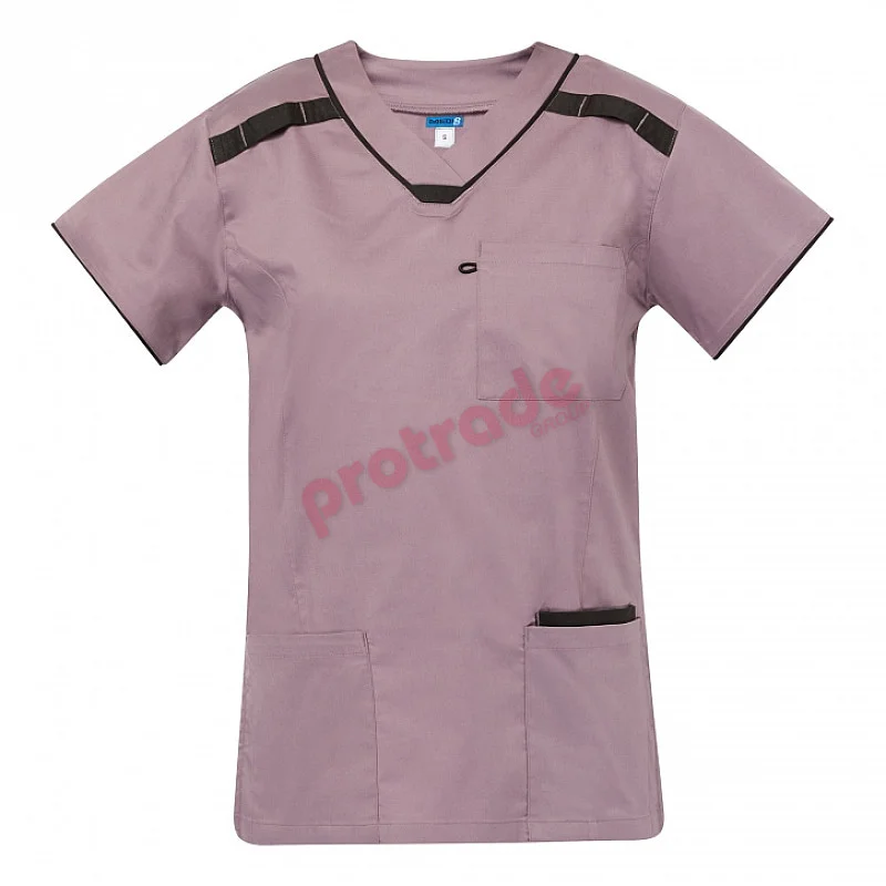 MEDI8 WOMENS STRETCH SCRUB TOP - M88026