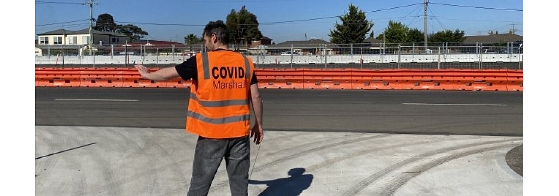 COVID - 19 Safety Marshal Vests