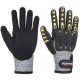 Anti Impact Cut Resistant Glove Grey/Black