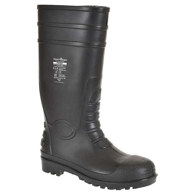Portwest Total Safety Steel Toe Gumboot in [colour] - Front View