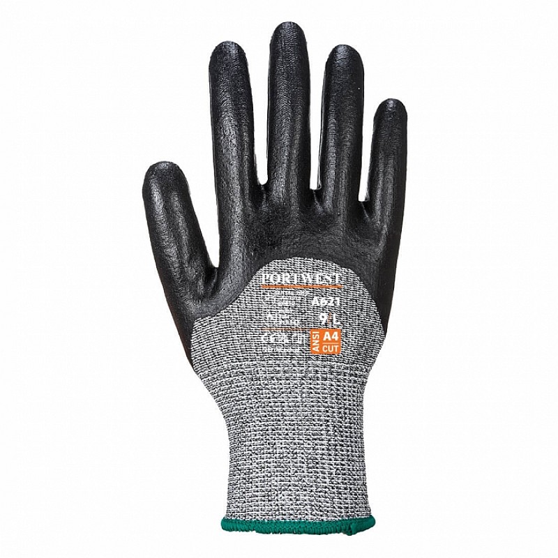 Cut 3/4 Nitrile Foam Glove - A621