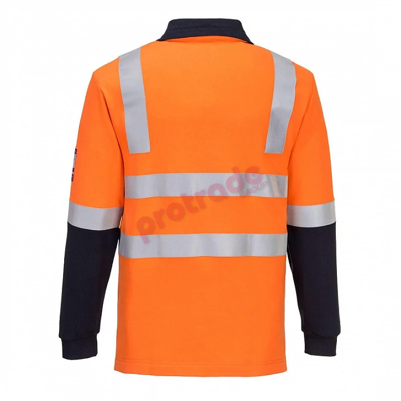Flame Resistant Hi Vis Brushed Fleece - Mf202