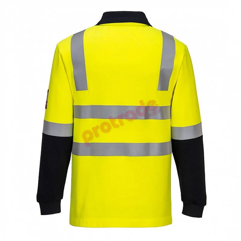 Flame Resistant Hi Vis Brushed Fleece - Mf202
