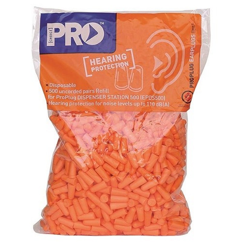 Probullet Refill Bag For Dispenser Uncorded in Orange - Front View
