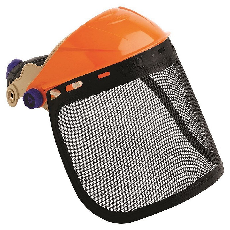 Striker Browguard With Visor Mesh Face Shields
