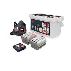 Force Typhoon 8 Half Mask Respirator Multi-Gas Kit With ABEK1P2 Filters Force Typhoon 8 Half Mask Respirator Multi-Gas Kit With ABEK1P2 Filters