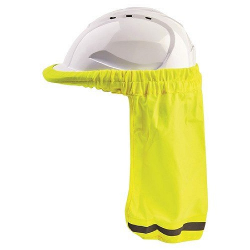 Hard Hat Neck Sun Shade Fluro Yellow Pro Choice Safety Gear Hard Hats